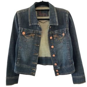 DOLLHOUSE Premium Dark Denim Jacket